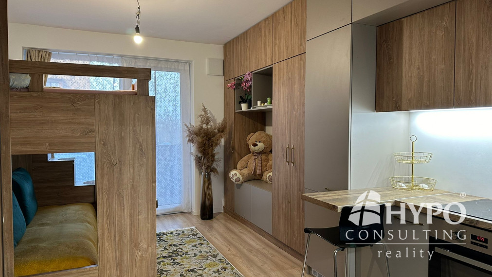 MILOSLAVOV - moderný 1 izb. byt - kompletné zariadenie na mieru